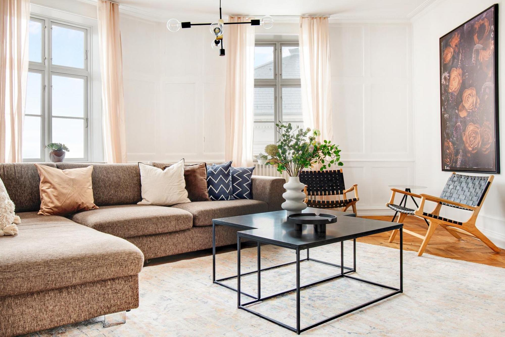 Sanders Square - Spacious Six-Bedroom Apartment Near Amalienborg Kopenhagen Bagian luar foto